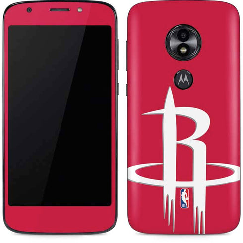 NBA Houston Rockets Large Logo Moto E5 Play Skin